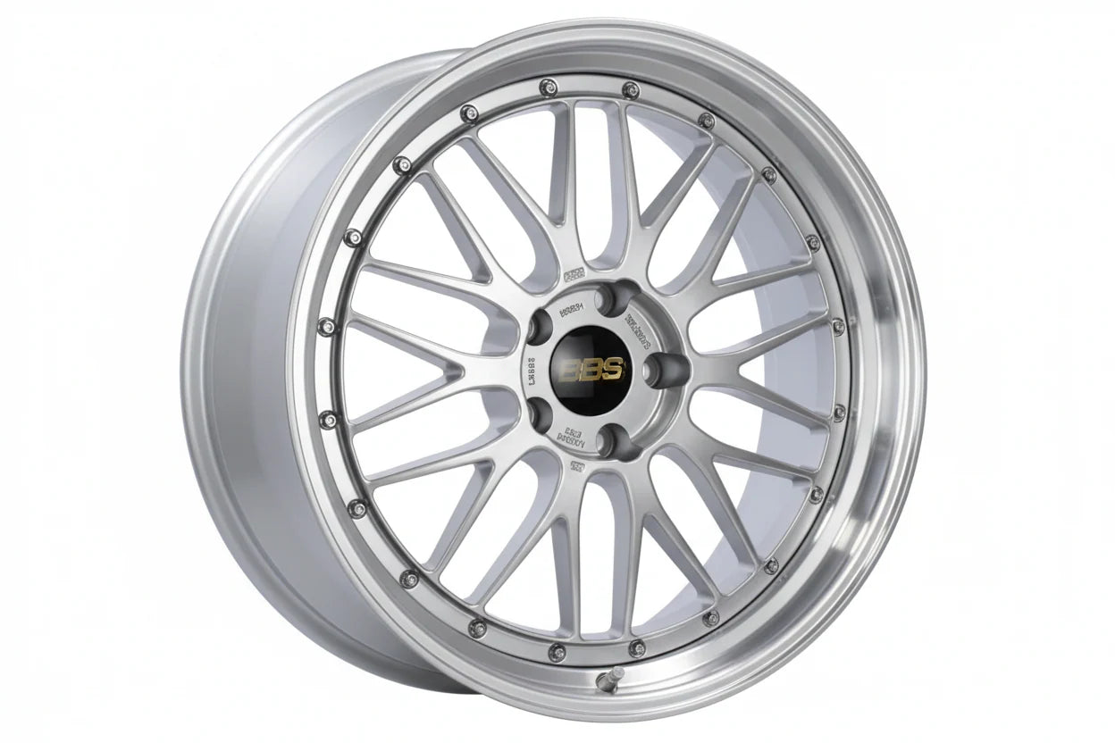 BBS LM 17" Wheel Set - E30 M3 square fitment - 17 x 8.5" - 5x120 +18 offset