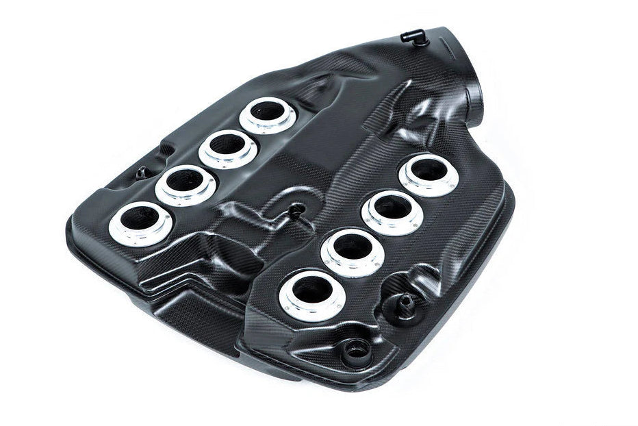 Eventuri BMW E9X M3 (S65) Black Carbon Inlet PLENUM ONLY - Matte