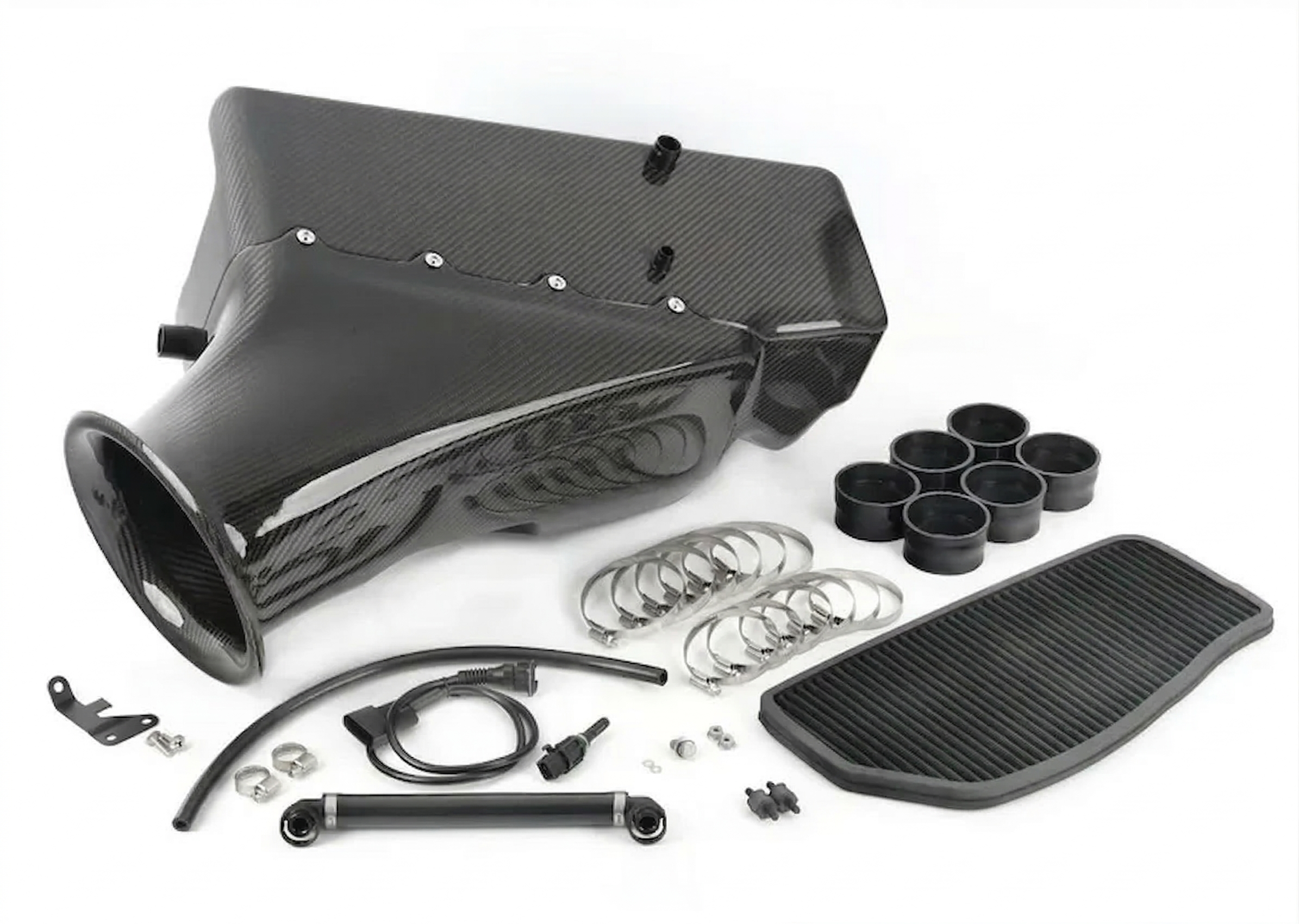 CSL Style Intake Kit - Gloss - S54 Motor E46 M3 (w/ Manual Transmission)
