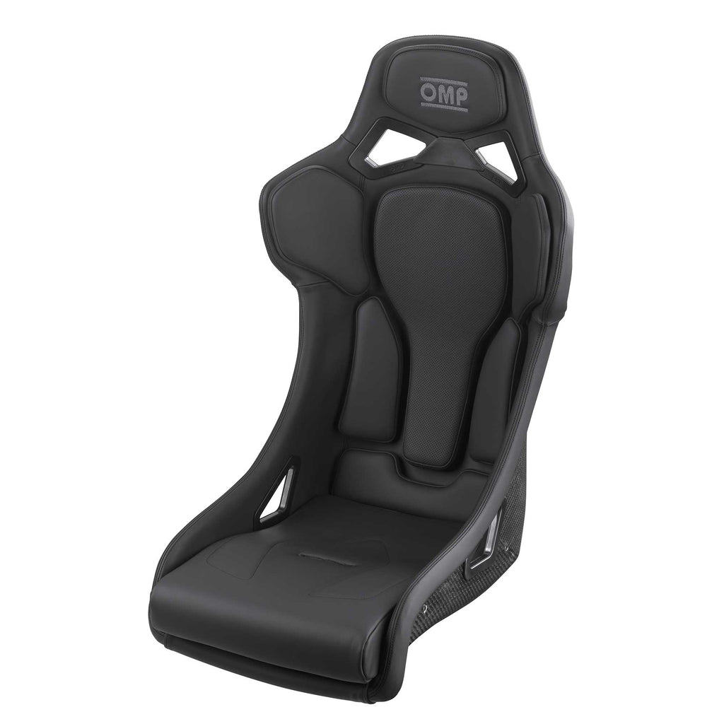 OMP RT Carbon Fiber Seat FIA 8855-1999 in Black Leather (OMP) Part No. HA0-0831-A01